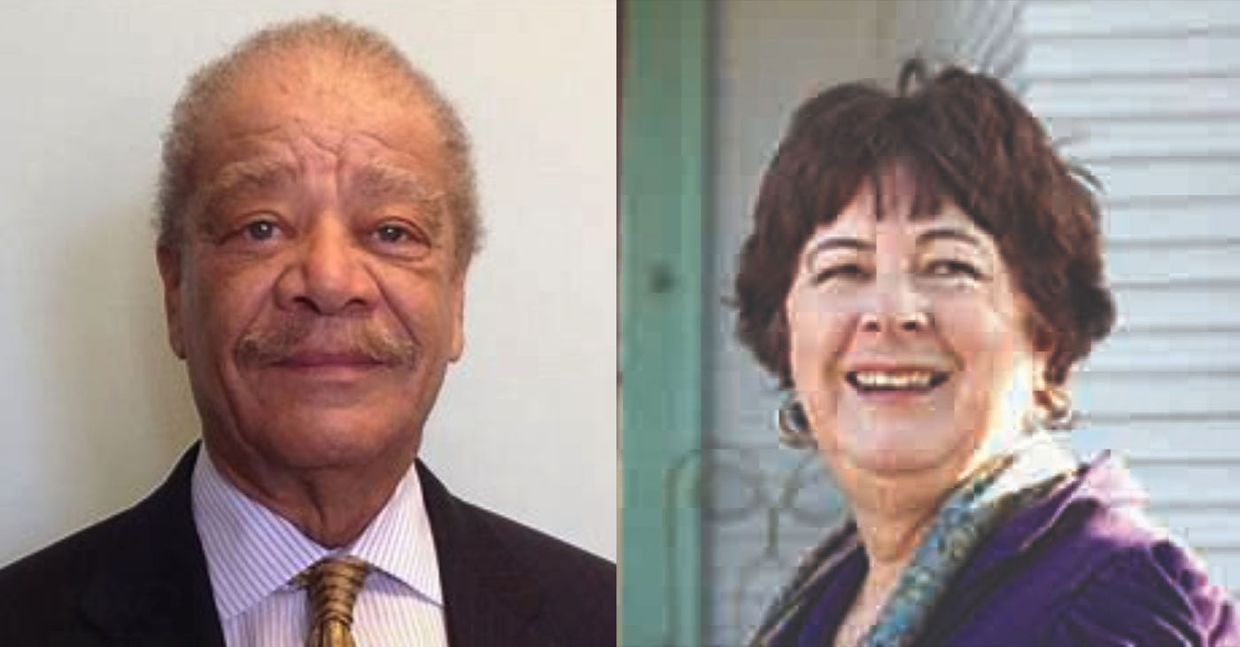 Attorney Walter Riley and Pamela Drake