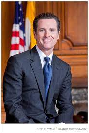 Gov. Gavin Newsom. Official portrait.