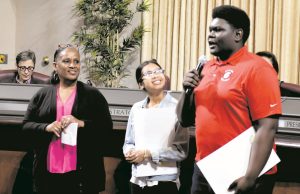 City Recognizes National Debate Champions Christine Harris, Malachi Ambrose of Skyline High