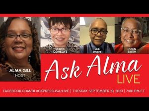 LIVE! — ASK ALMA! — TUES. 9.19.23 7PM EST