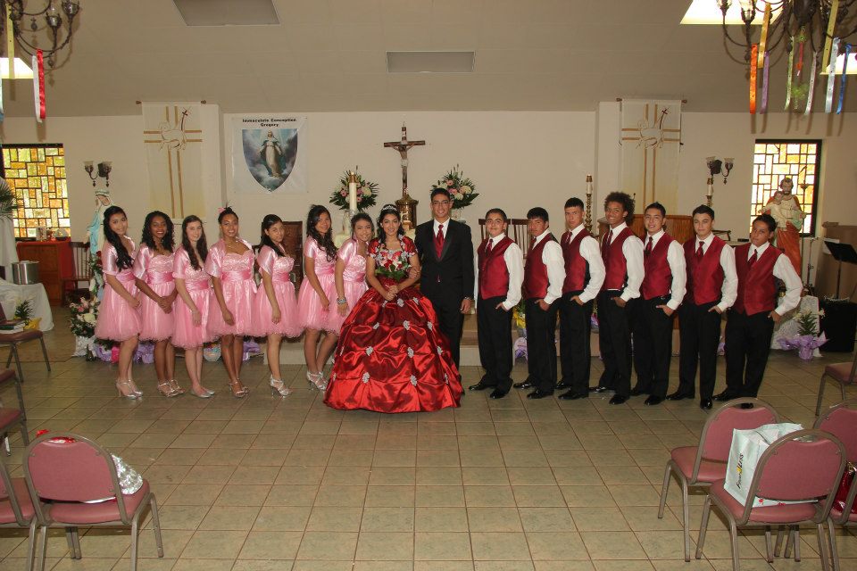 Primarily surrounded by Mexican-Americans while growing up in South Texas, Keyanna participated in many Chicano cultured events, such as being a dama in several quinceñeras. Courtesy photo.