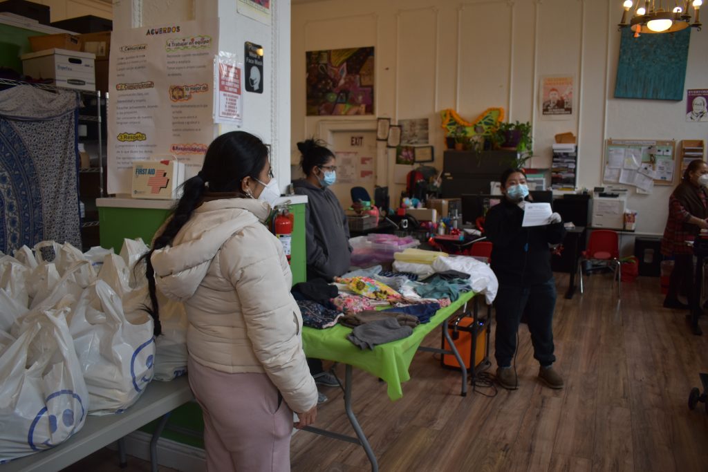 Level Health Project is a nonprofit organization in East Oakland that provides health and employment resources for immigrant day laborers and their families. The staff upped their efforts to provide information about immigration rights in the wake of Donald Trump’s presidency. Photo by Magaly Muñoz.