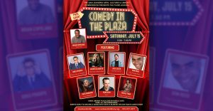 San Leandro Arts, Culture and Library Commission Presents 2023 Comedy in the Plaza on Saturday, July 15