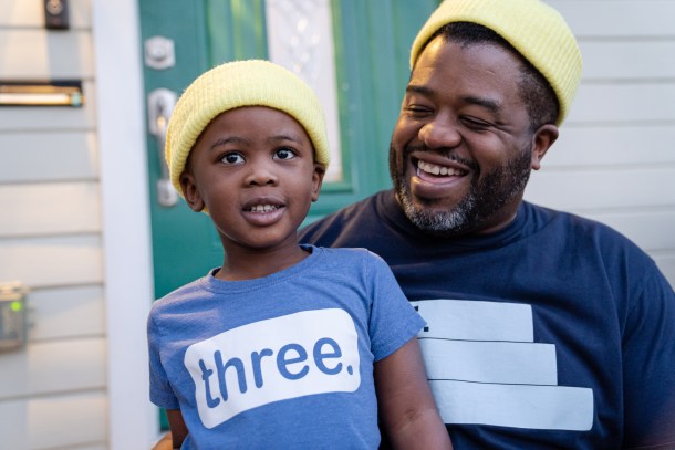 Dr. Angelo Williams pictured with his nephew. Louis Bryant III, OBSERVER